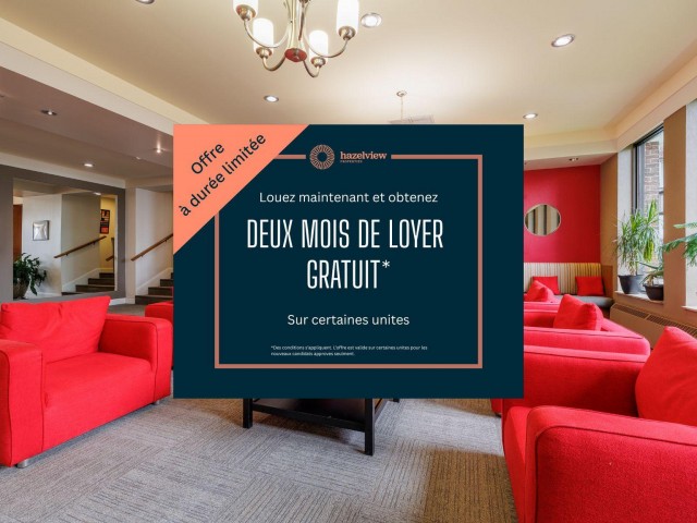 Appartement 5 1/2 Pointe-Claire 4 495 $/mois. Appartement à louer Pointe-Claire