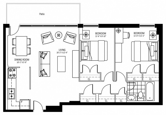 Greater Toronto Area Apartment 2 b. $2,749/month. Apartment for rent in Greater Toronto Area