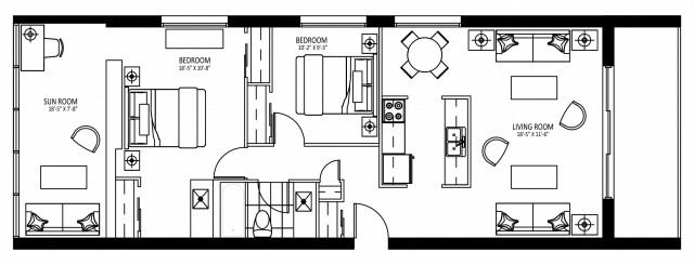Hamilton Apartment 2 b. $2,525/month. Apartment for rent in Hamilton