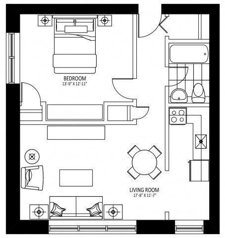 Ottawa Apartment 1 b. $1,669/month. Apartment for rent in Ottawa