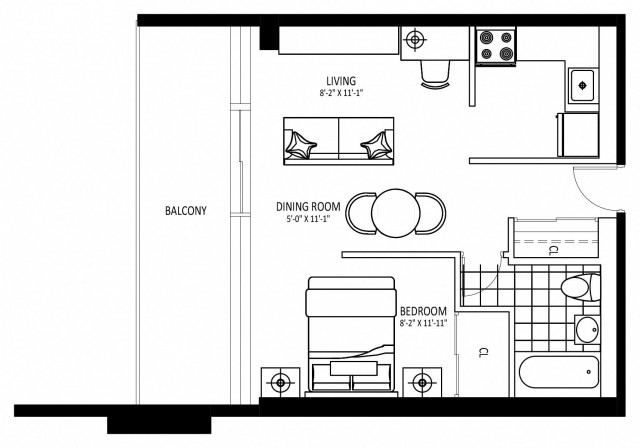 Appartement 1 1/2 St. Catharines 1 699 $/mois. Appartement à louer St. Catharines