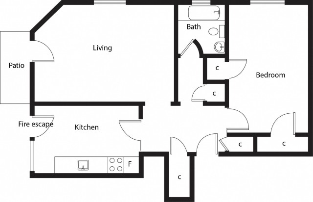 Appartement 2 1/2 Ottawa 1 699 $/mois. Appartement à louer Ottawa
