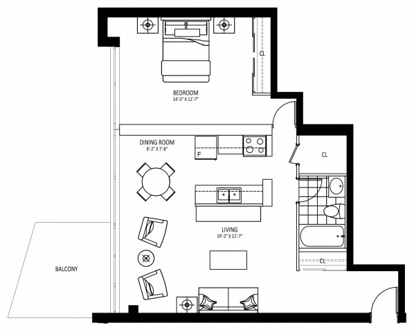 Appartement 2 1/2 Hamilton 1 909 $/mois. Appartement à louer Hamilton