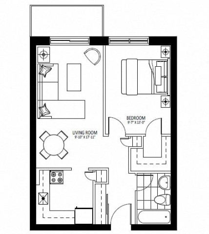 Appartement 2 1/2 Ottawa 1 649 $/mois. Appartement à louer Ottawa