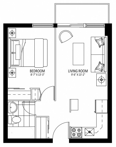 Appartement 2 1/2 Ottawa 1 669 $/mois. Appartement à louer Ottawa