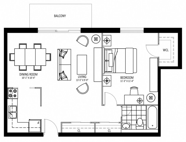 Mississauga Apartment 1 b. $2,049/month. Apartment for rent in Mississauga