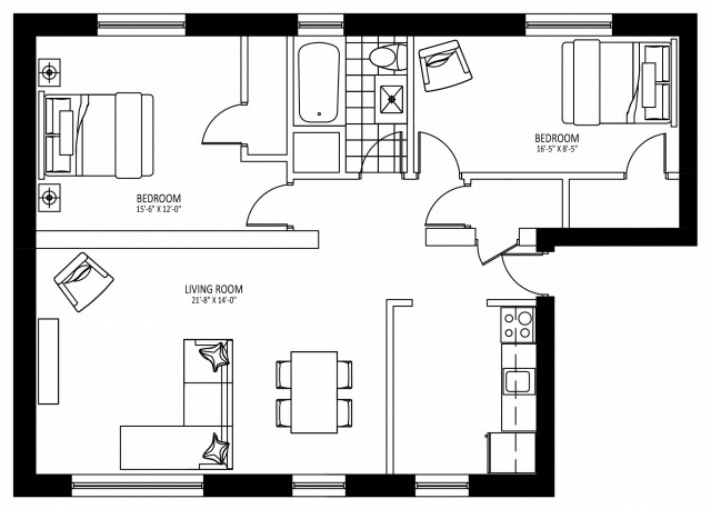 Hamilton Apartment 2 b. $1,999/month. Apartment for rent in Hamilton