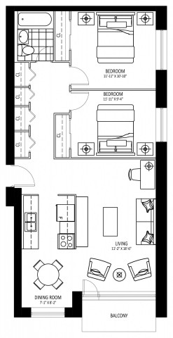 Appartement 4 1/2 Grand Toronto 2 549 $/mois. Appartement à louer Grand Toronto