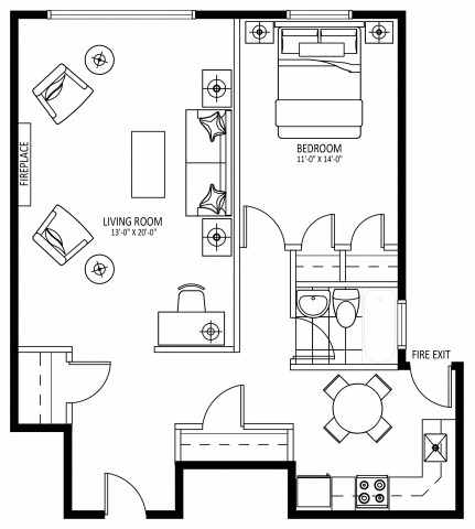 Appartement 2 1/2 Ottawa 1 779 $/mois. Appartement à louer Ottawa