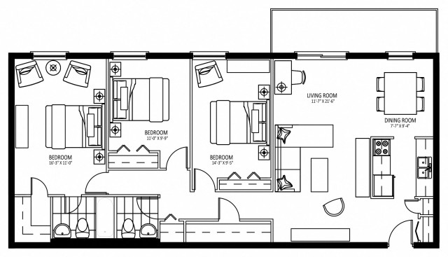 Appartement 5 1/2 Oshawa 2 849 $/mois. Appartement à louer Oshawa