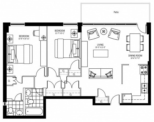 Greater Toronto Area Apartment 2 b. $2,929/month. Apartment for rent in Greater Toronto Area