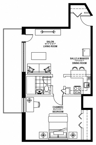 Appartement 2 1/2 Hampstead 1 539 $/mois. Appartement à louer Hampstead