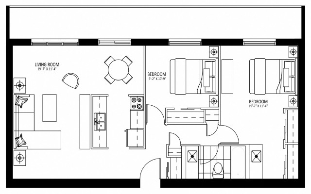 Hamilton Apartment 2 b. $2,525/month. Apartment for rent in Hamilton