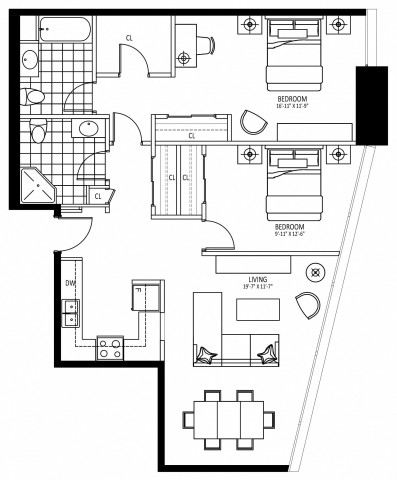 Hamilton Apartment 2 b. $2,489/month. Apartment for rent in Hamilton