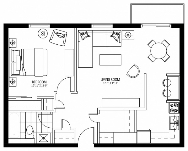 Appartement 2 1/2 St. Catharines 1 849 $/mois. Appartement à louer St. Catharines