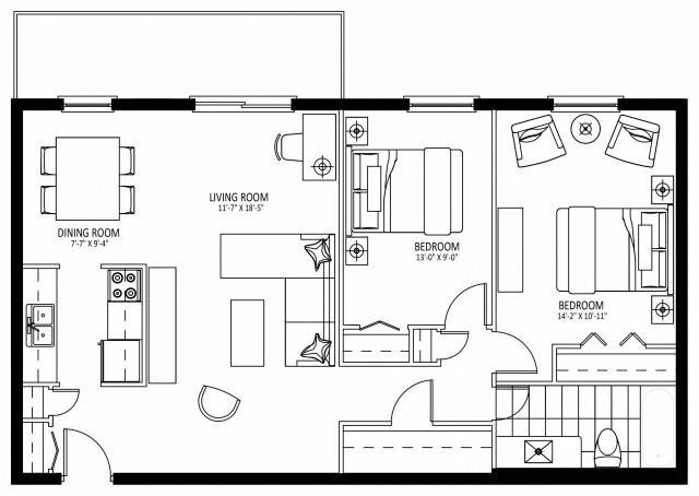 Appartement 4 1/2 Oshawa 2 699 $/mois. Appartement à louer Oshawa