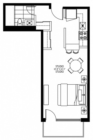 Appartement 1 1/2 Plateau Mont-Royal 1 359 $/mois. Appartement à louer Plateau Mont-Royal