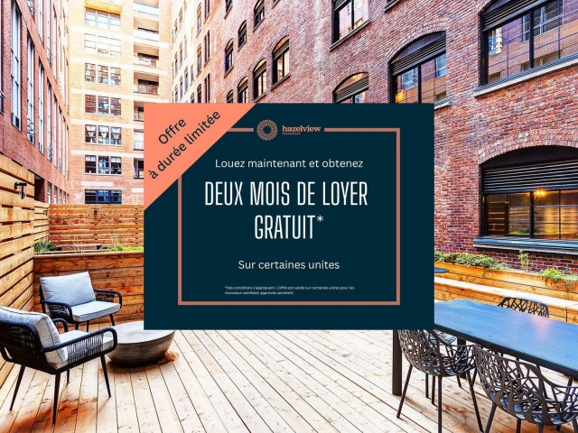 Downtown - Montreal Apartment 2 b. $2,565/month. Apartment for rent in Downtown - Montreal