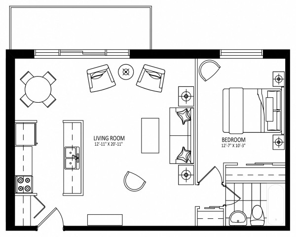 Appartement 2 1/2 Hamilton 1 979 $/mois. Appartement à louer Hamilton