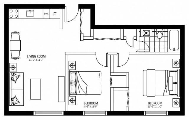 Appartement 4 1/2 Ottawa 2 149 $/mois. Appartement à louer Ottawa