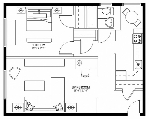Appartement 2 1/2 Ottawa 1 709 $/mois. Appartement à louer Ottawa