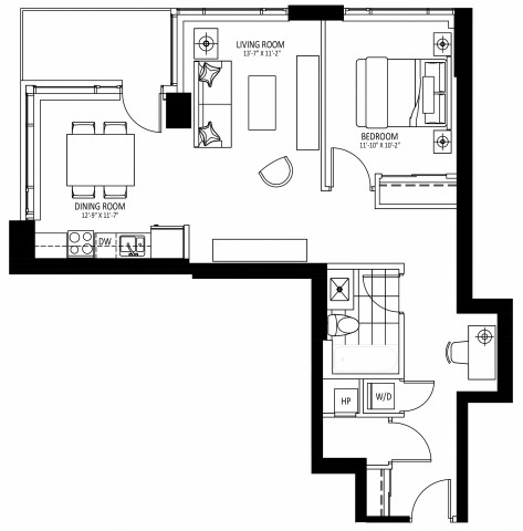 Appartement 2 1/2 Ottawa 2 549 $/mois. Appartement à louer Ottawa