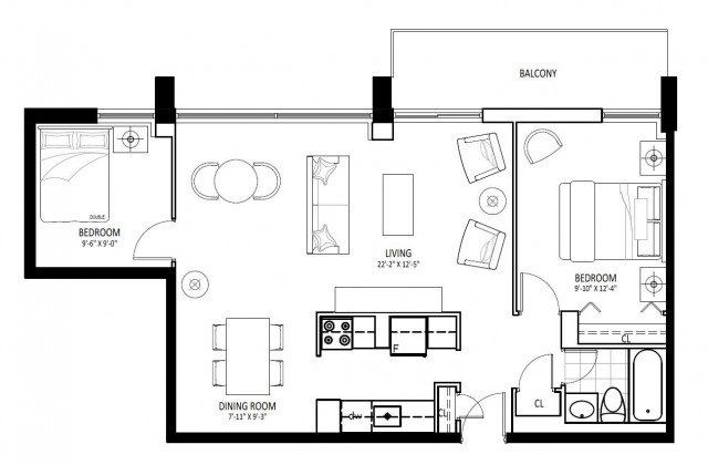 Mississauga Apartment 2 b. $2,399/month. Apartment for rent in Mississauga