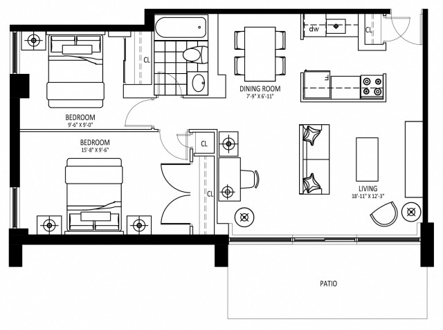 Appartement 4 1/2 Mississauga 2 849 $/mois. Appartement à louer Mississauga