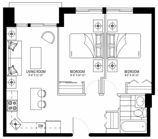 Appartement 4 1/2 Ottawa 2 449 $/mois. Appartement à louer Ottawa