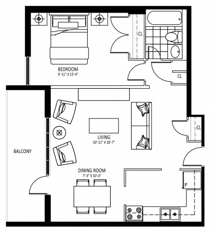 Appartement 2 1/2 Grand Toronto 2 499 $/mois. Appartement à louer Grand Toronto