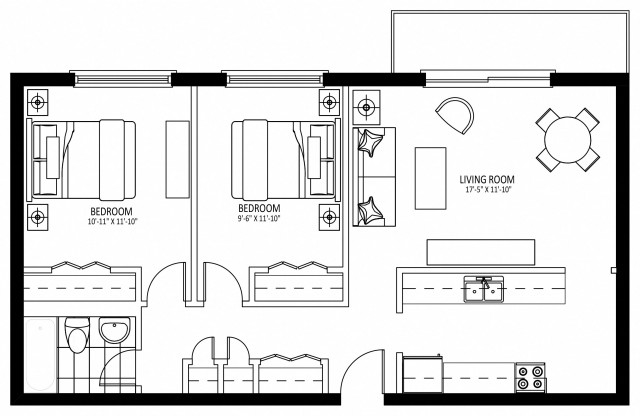Appartement 4 1/2 Hamilton 2 425 $/mois. Appartement à louer Hamilton