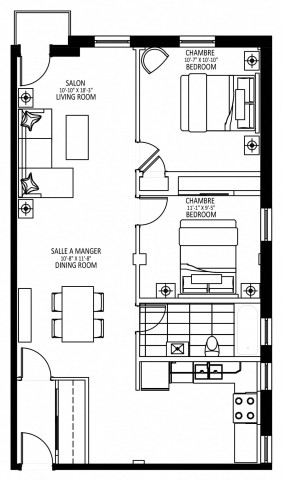 Westmount Apartment 2 b. $2,069/month. Apartment for rent in Westmount