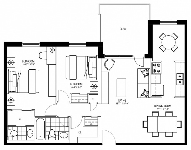 Appartement 4 1/2 Mississauga 2 549 $/mois. Appartement à louer Mississauga