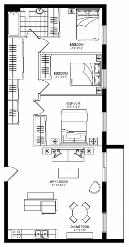 Appartement 5 1/2 St. Catharines 2 349 $/mois. Appartement à louer St. Catharines
