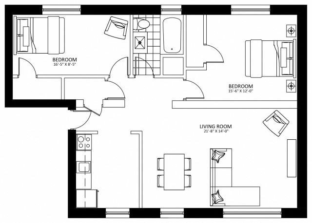 Hamilton Apartment 2 b. $2,099/month. Apartment for rent in Hamilton