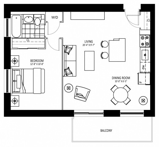 Appartement 2 1/2 Mississauga 2 499 $/mois. Appartement à louer Mississauga