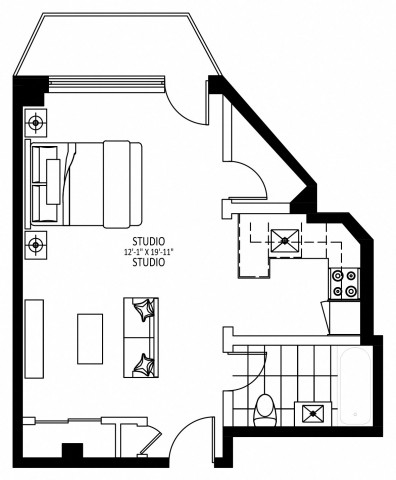 Appartement 1 1/2 Hampstead 1 229 $/mois. Appartement à louer Hampstead