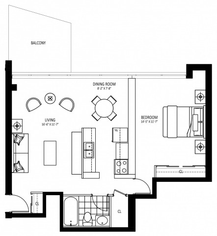 Hamilton Apartment 1 b. $1,949/month. Apartment for rent in Hamilton