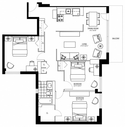 Appartement 5 1/2 St. Catharines 2 399 $/mois. Appartement à louer St. Catharines