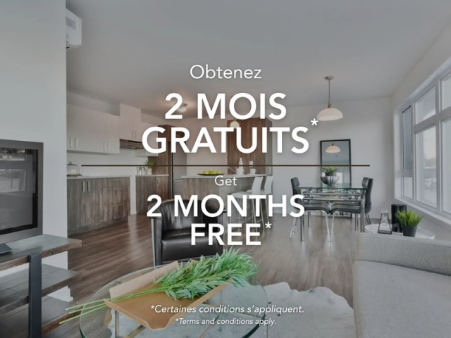 Appartement 2 1/2 Saint-Hubert 1 450 $/mois. Appartement à louer Saint-Hubert