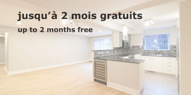 Appartement 4 1/2  2 285 $/mois. Appartement à louer 