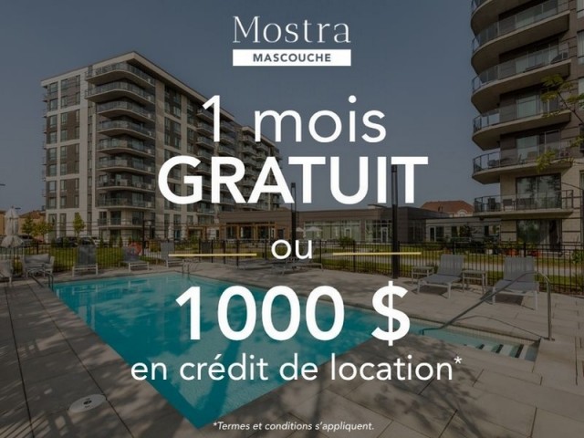 Appartement 4 1/2 Mascouche 1 900 $/mois. Appartement à louer Mascouche