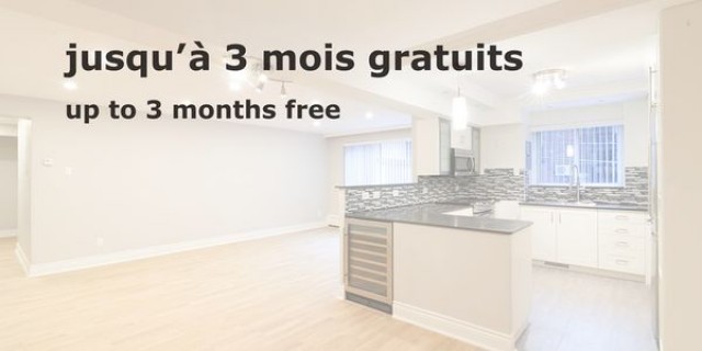 Appartement 4 1/2  2 285 $/mois. Appartement à louer 