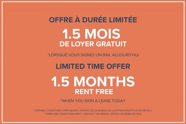 Appartement 4 1/2 Quartier latin et centre-sud 2 195 $/mois. Appartement à louer Quartier latin et centre-sud