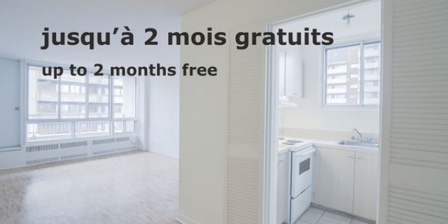 Appartement 2 1/2  1 495 $/mois. Appartement à louer 