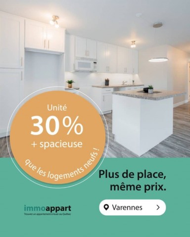Appartement 4 1/2 Marieville 1 795 $/mois. Appartement à louer Marieville