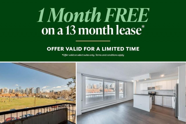 Calgary Apartment Studio $1,355/month. Apartment for rent in Calgary