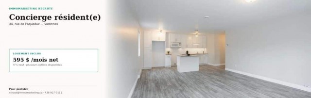 Appartement 4 1/2 Varennes 595 $/mois. Appartement à louer Varennes
