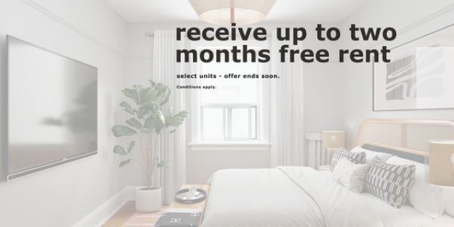 Appartement 2 1/2 Grand Toronto 1 750 $/mois. Appartement à louer Grand Toronto