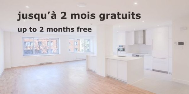 Appartement 4 1/2 Centre-ville - Montréal 5 495 $/mois. Appartement à louer Centre-ville - Montréal